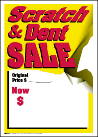 Clearance Sale Tags for Sale (100 Pack) - Buy online – Inform Promotions