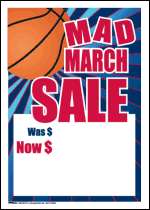 Sale Tags (Pk of 100): March Clearance Sale