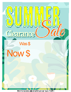 Clearance Sale Tags for Sale (100 Pack) - Buy online – Inform Promotions