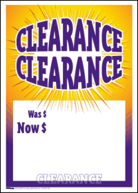 Sale Tags (Pk of 100): March Clearance Sale